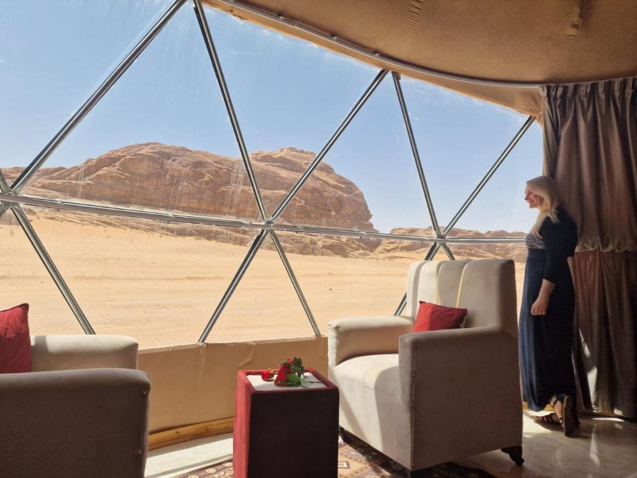 Wadi Rum Rose Luxury Camp Ngoại thất bức ảnh