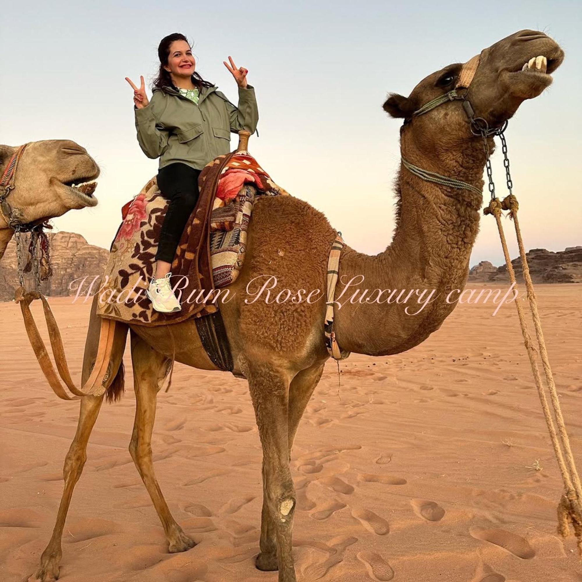 Wadi Rum Rose Luxury Camp Ngoại thất bức ảnh
