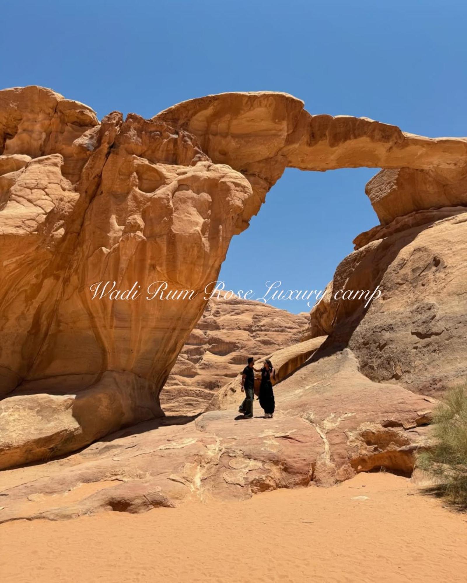 Wadi Rum Rose Luxury Camp Ngoại thất bức ảnh