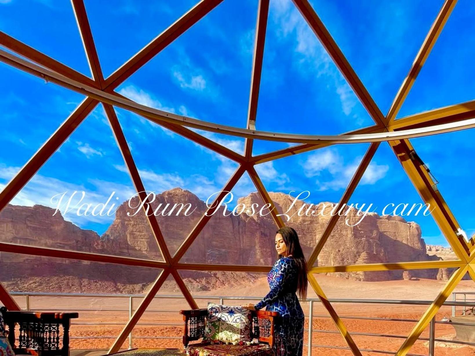 Wadi Rum Rose Luxury Camp Ngoại thất bức ảnh