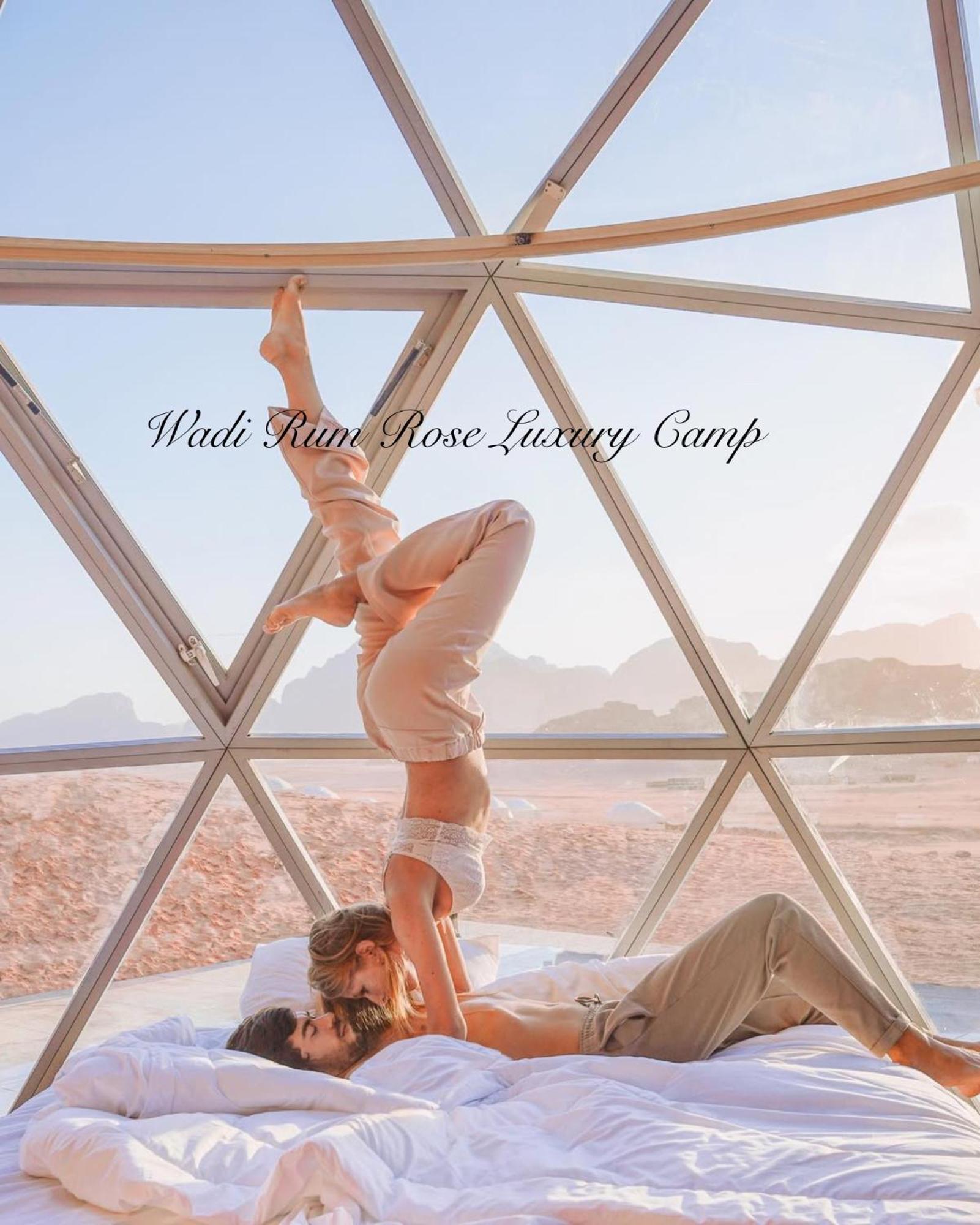 Wadi Rum Rose Luxury Camp Ngoại thất bức ảnh