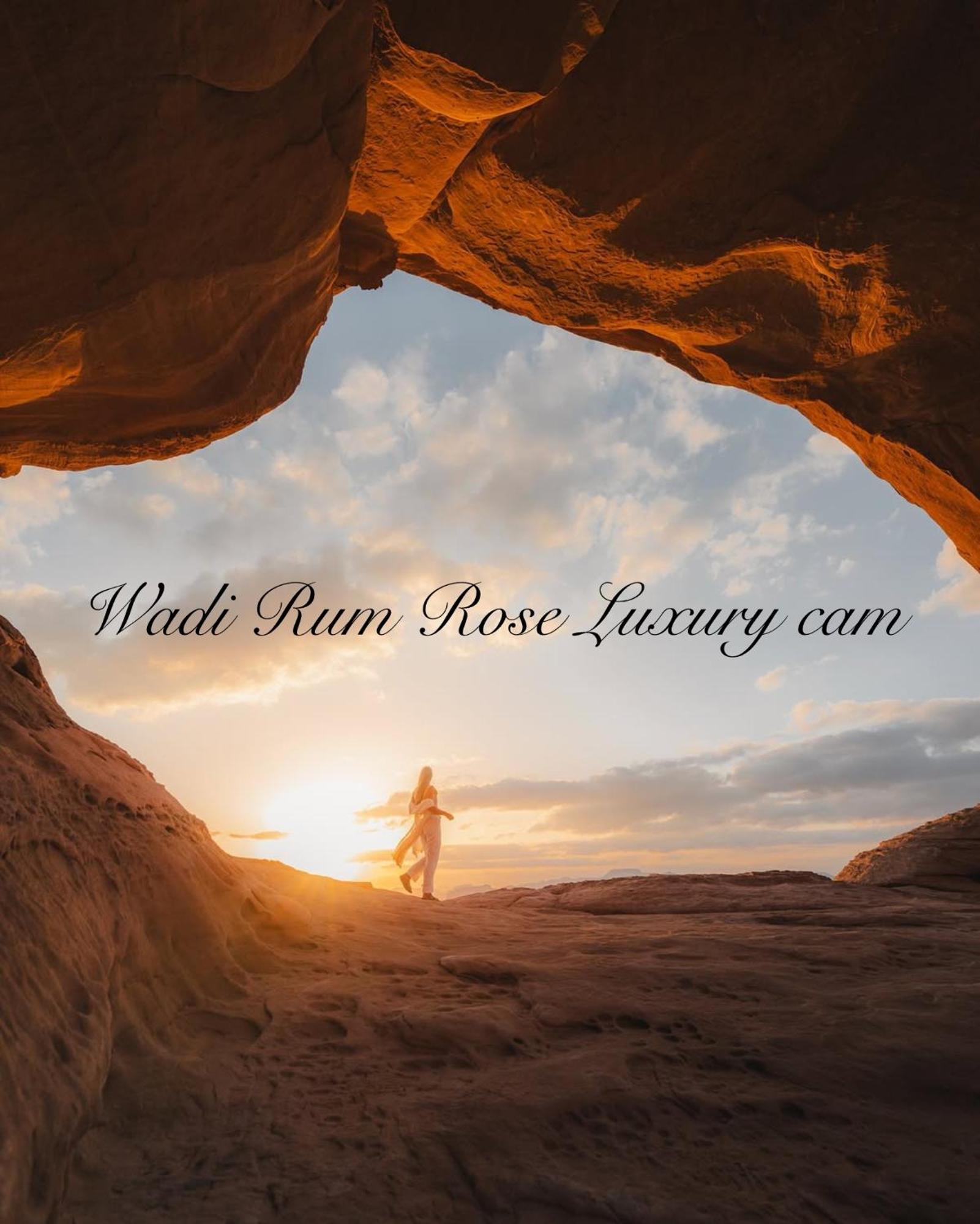 Wadi Rum Rose Luxury Camp Ngoại thất bức ảnh