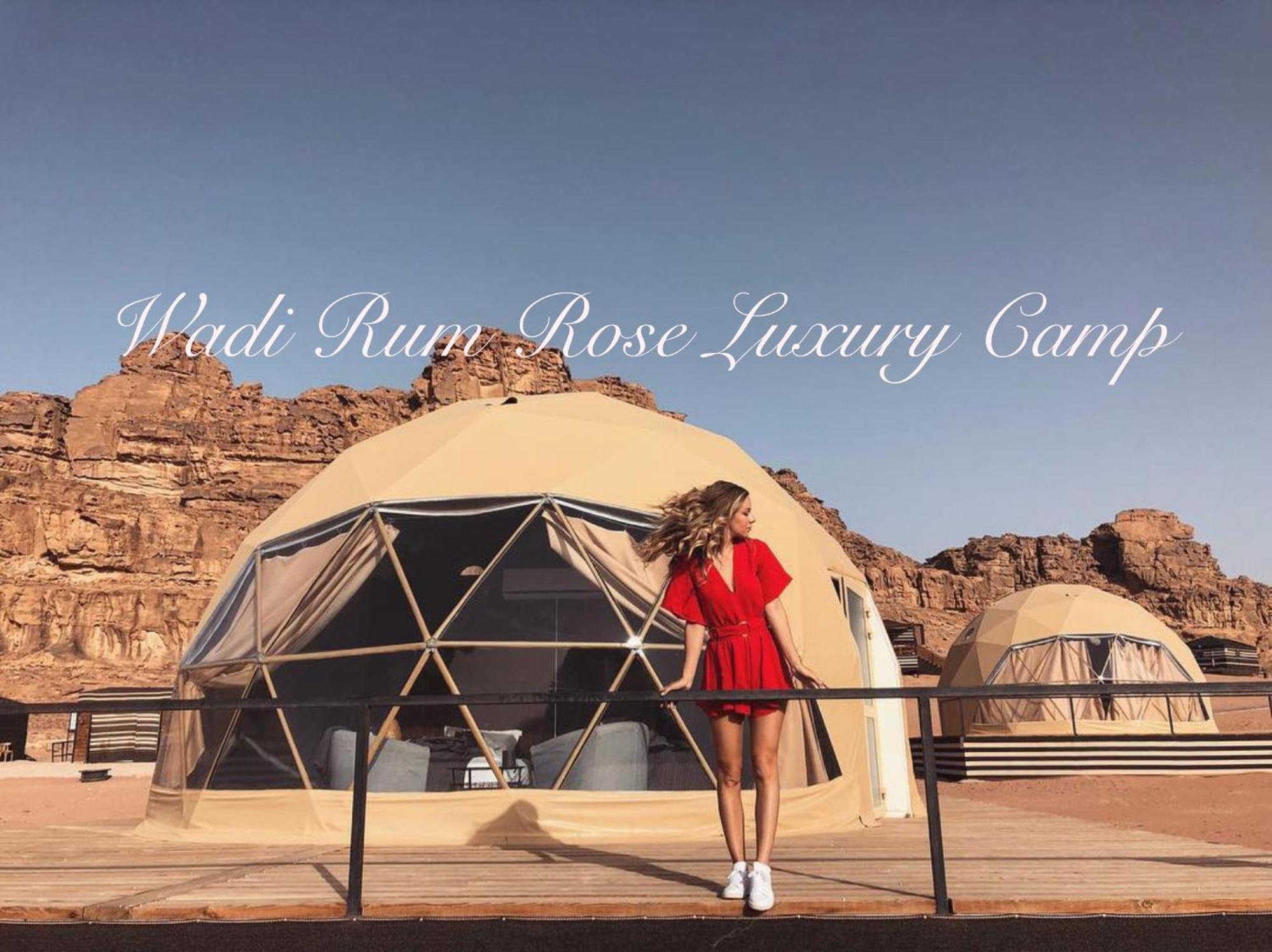 Wadi Rum Rose Luxury Camp Ngoại thất bức ảnh