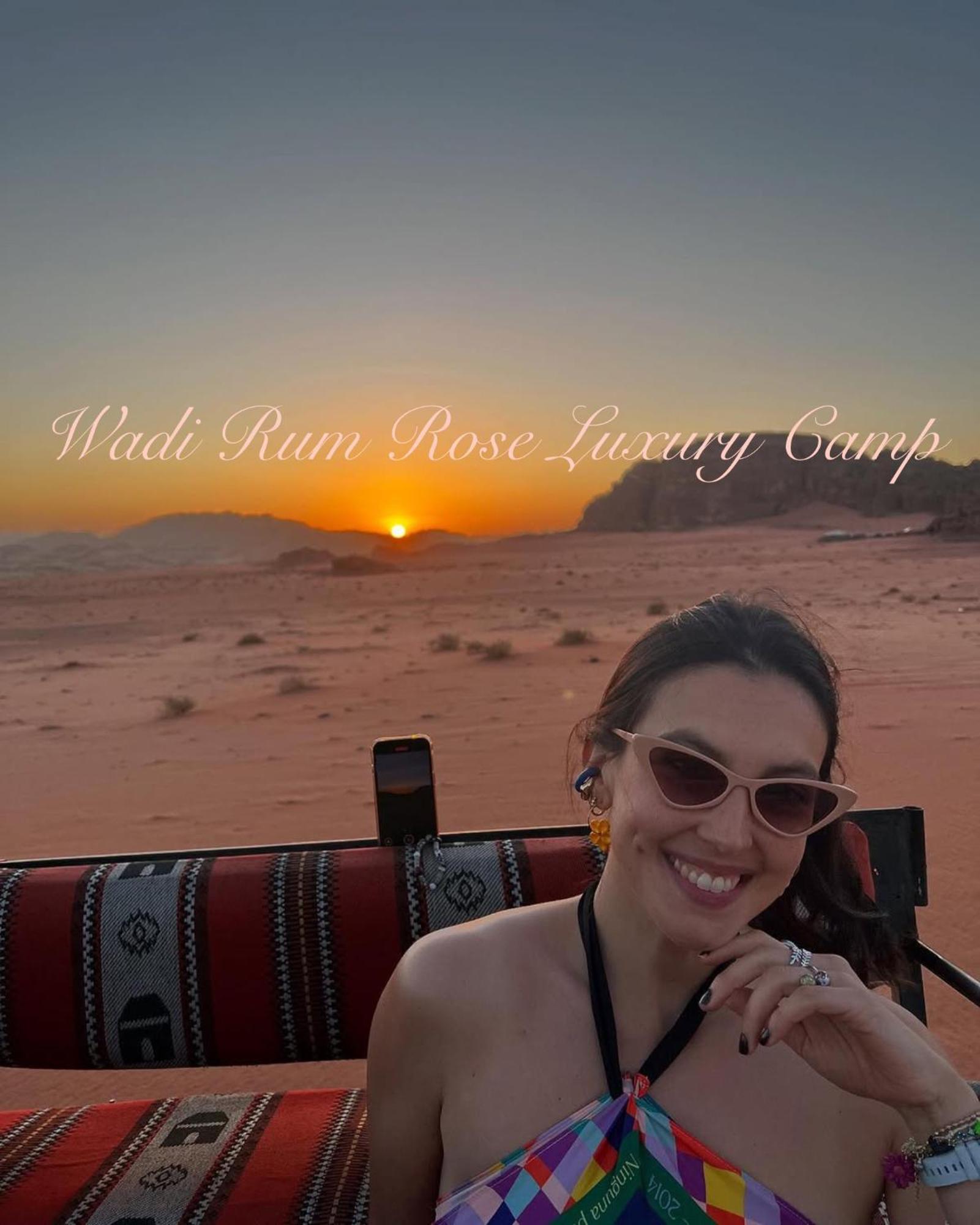 Wadi Rum Rose Luxury Camp Ngoại thất bức ảnh