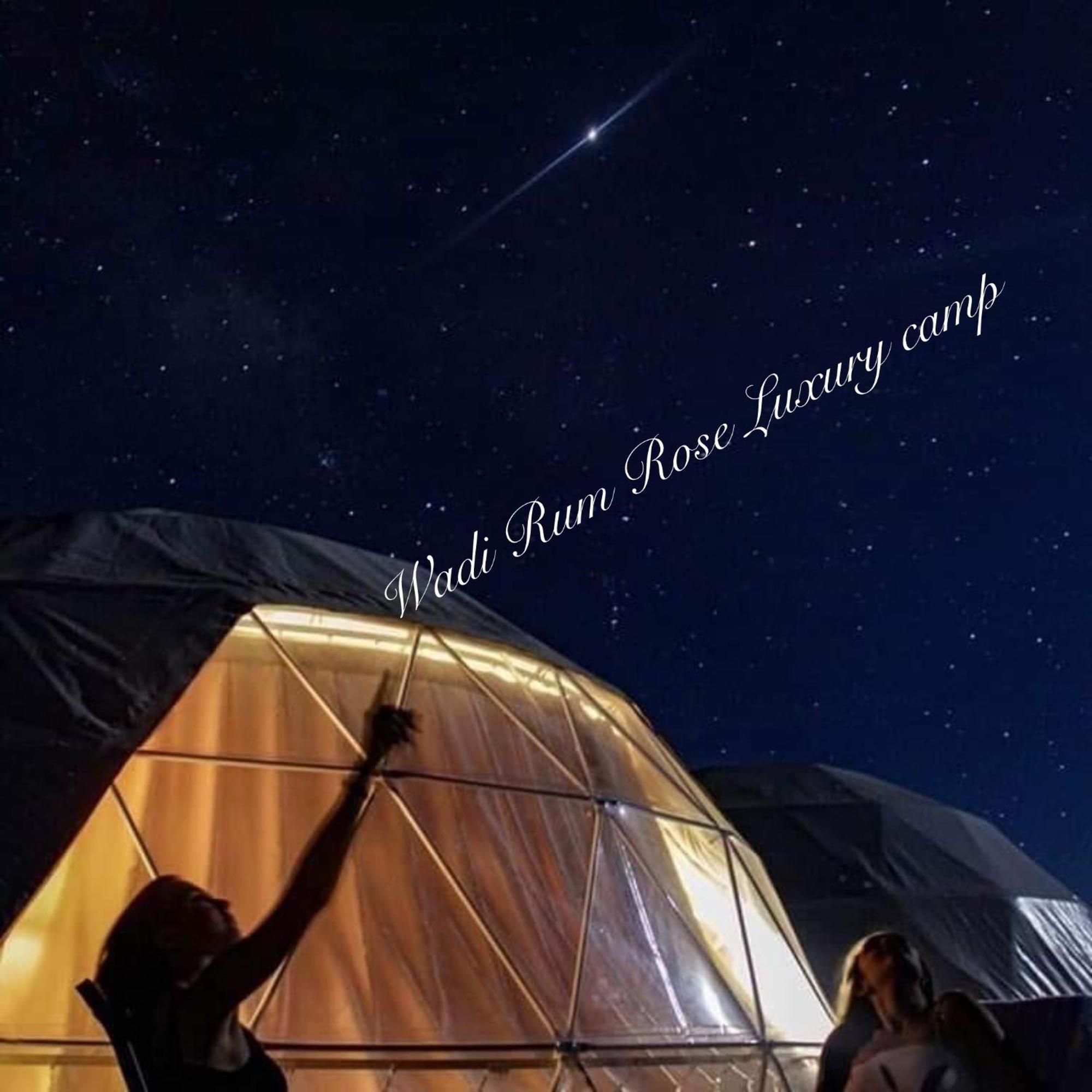 Wadi Rum Rose Luxury Camp Ngoại thất bức ảnh
