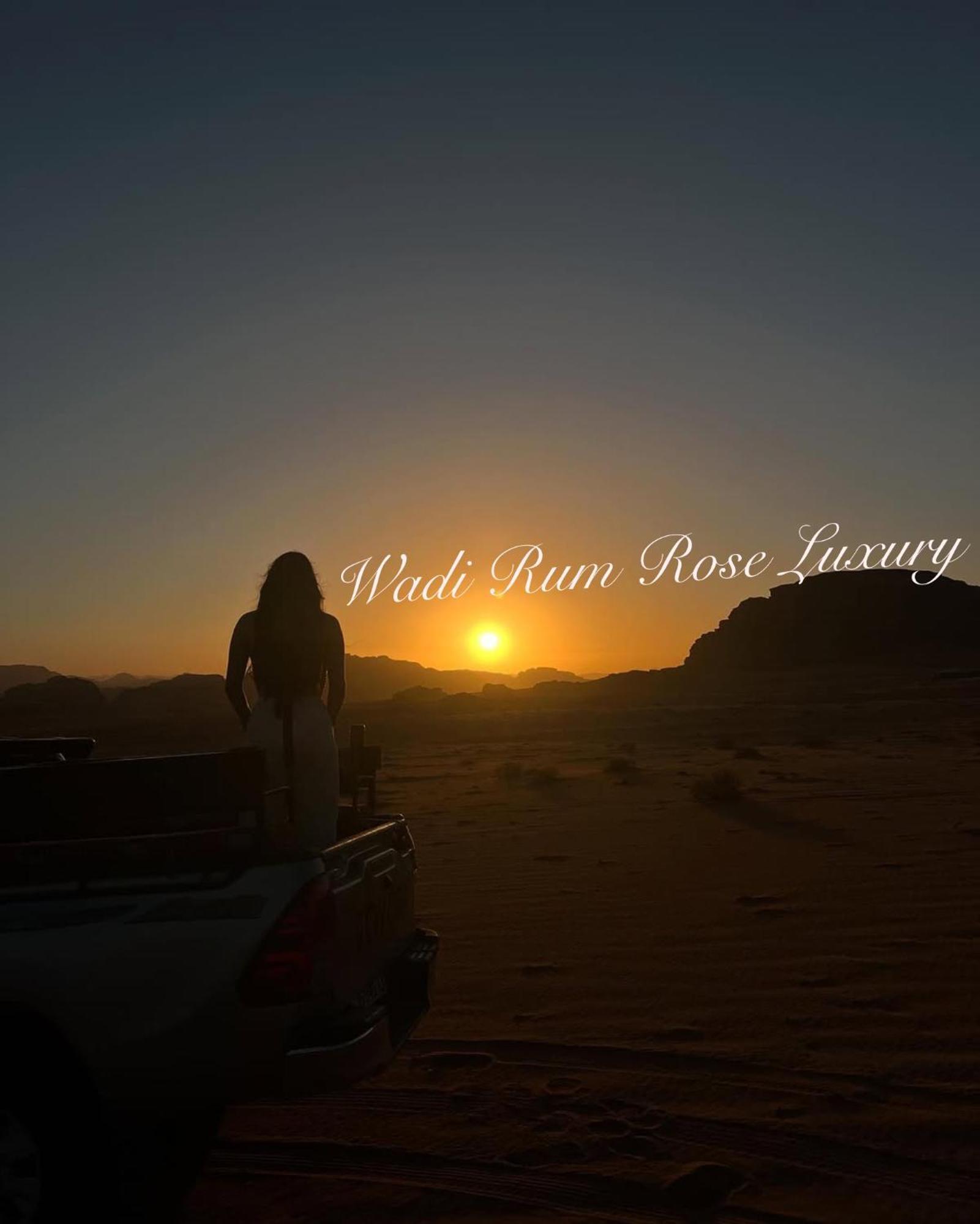 Wadi Rum Rose Luxury Camp Ngoại thất bức ảnh